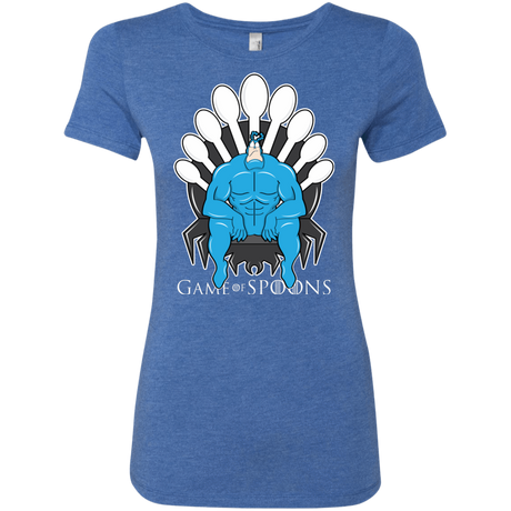 T-Shirts Vintage Royal / Small Game of Spoons Women's Triblend T-Shirt
