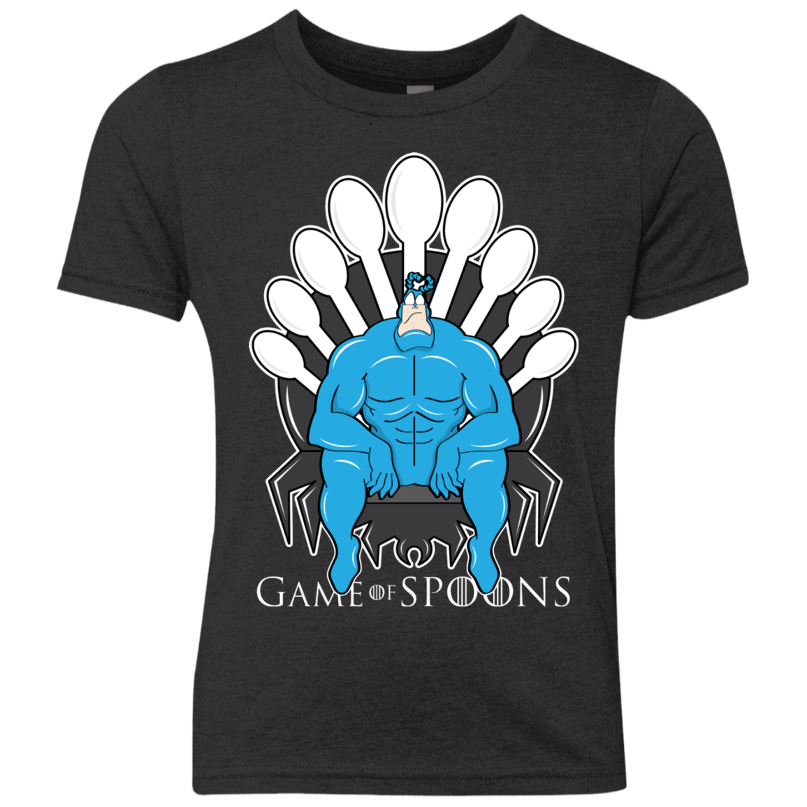 T-Shirts Vintage Black / YXS Game of Spoons Youth Triblend T-Shirt