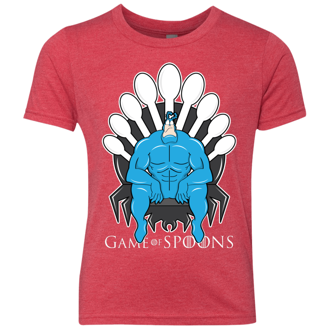 T-Shirts Vintage Red / YXS Game of Spoons Youth Triblend T-Shirt