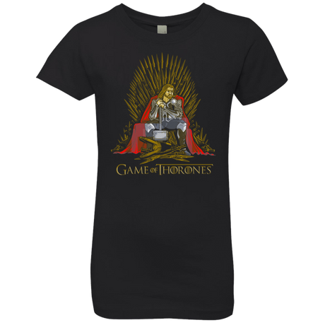 T-Shirts Black / YXS Game of Thrones Girls Premium T-Shirt