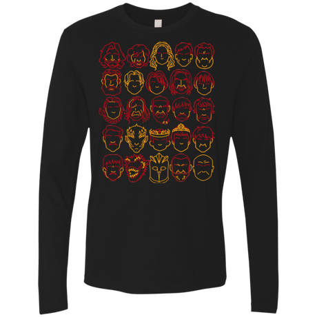 T-Shirts Black / Small Game of Thrones Minimalism Men's Premium Long Sleeve