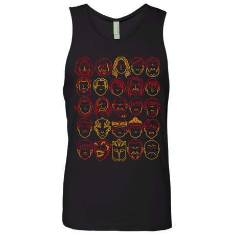 T-Shirts Black / Small Game of Thrones Minimalism Men's Premium Tank Top