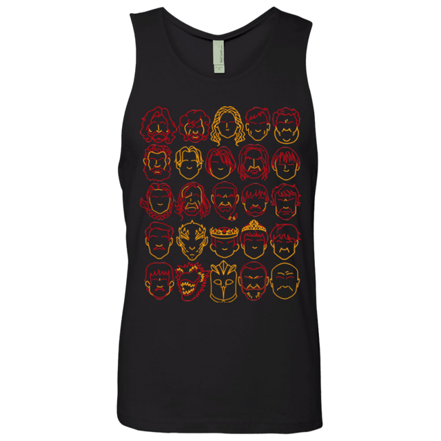 T-Shirts Black / Small Game of Thrones Minimalism Men's Premium Tank Top