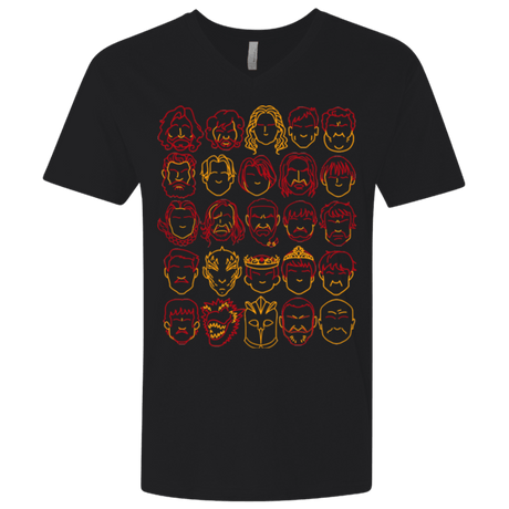 T-Shirts Black / X-Small Game of Thrones Minimalism Men's Premium V-Neck