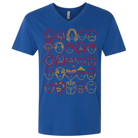 T-Shirts Royal / X-Small Game of Thrones Minimalism Men's Premium V-Neck