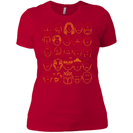 T-Shirts Red / X-Small Game of Thrones Minimalism Women's Premium T-Shirt