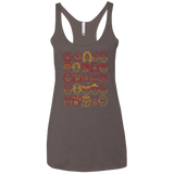 T-Shirts Macchiato / X-Small Game of Thrones Minimalism Women's Triblend Racerback Tank