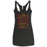 T-Shirts Vintage Black / X-Small Game of Thrones Minimalism Women's Triblend Racerback Tank