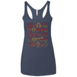 T-Shirts Vintage Navy / X-Small Game of Thrones Minimalism Women's Triblend Racerback Tank