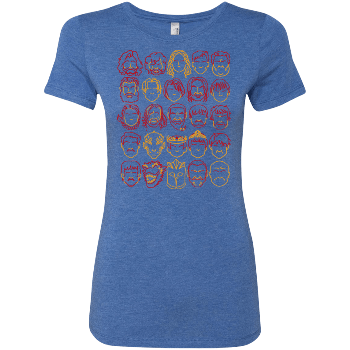 T-Shirts Vintage Royal / Small Game of Thrones Minimalism Women's Triblend T-Shirt