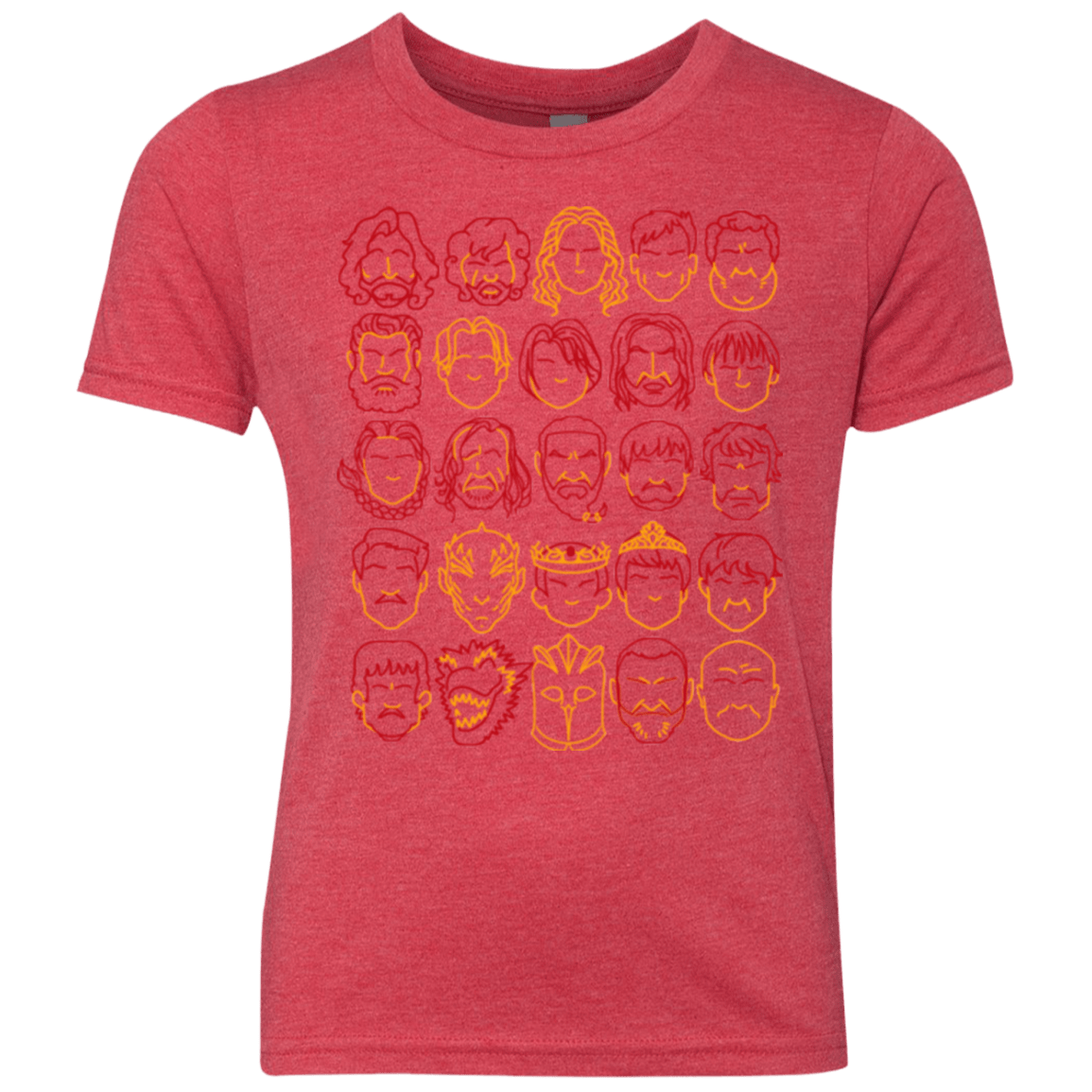 T-Shirts Vintage Red / YXS Game of Thrones Minimalism Youth Triblend T-Shirt