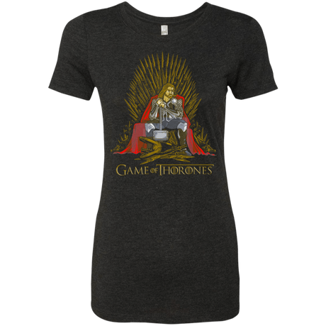 T-Shirts Vintage Black / Small Game of Thrones Women's Triblend T-Shirt