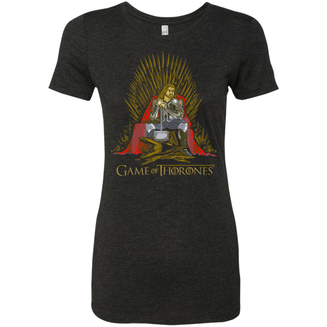 T-Shirts Vintage Black / Small Game of Thrones Women's Triblend T-Shirt