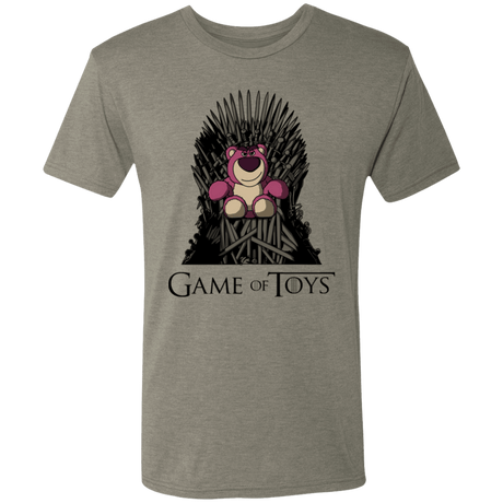 T-Shirts Venetian Grey / S Game Of Toys Men's Triblend T-Shirt