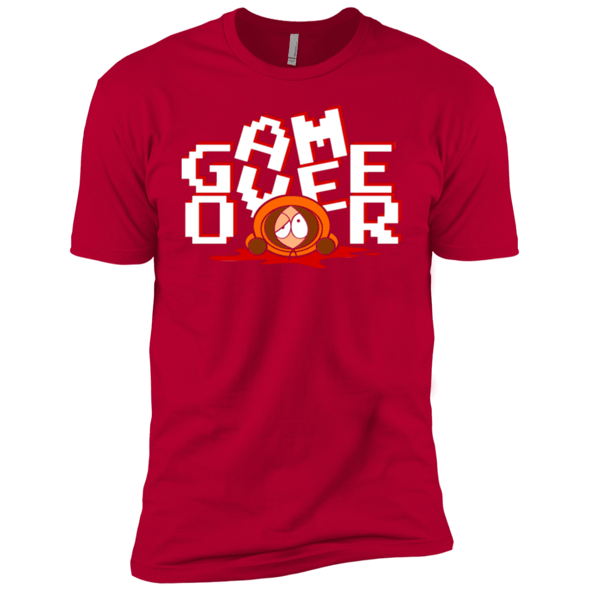 T-Shirts Red / YXS Game over Boys Premium T-Shirt
