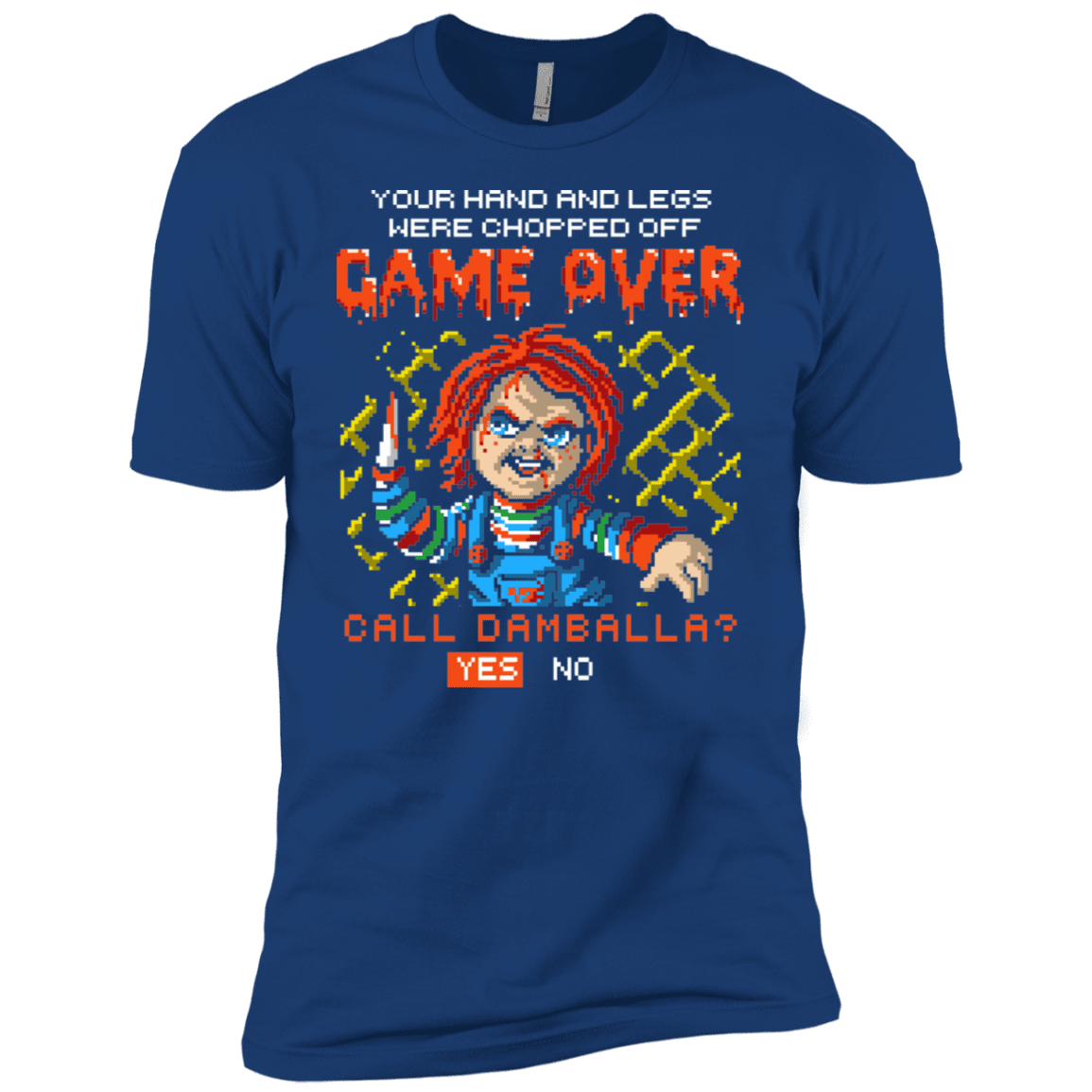 T-Shirts Royal / YXS Game Over Boys Premium T-Shirt