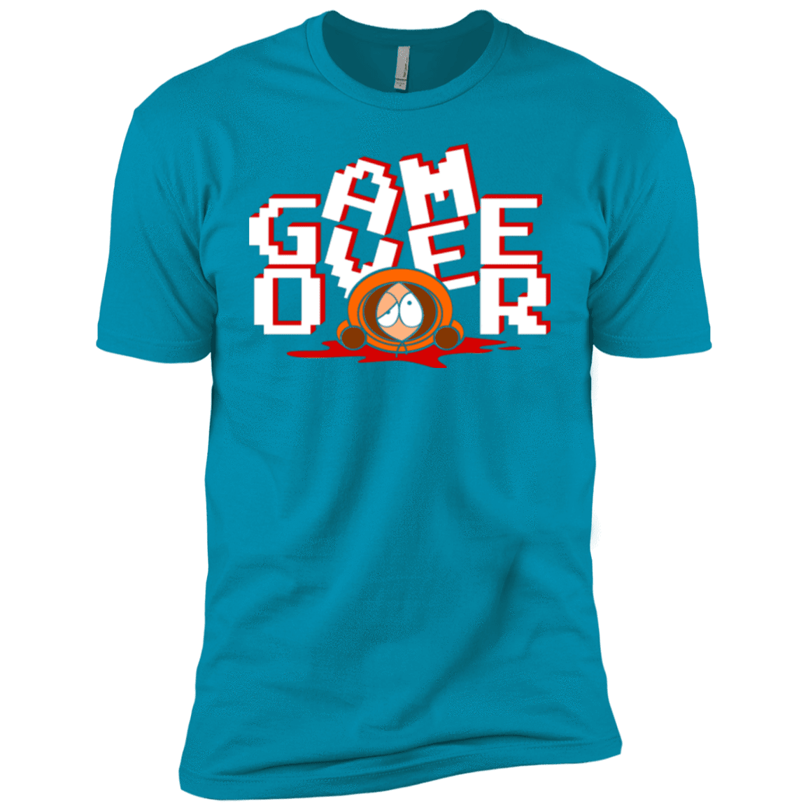 T-Shirts Turquoise / YXS Game over Boys Premium T-Shirt