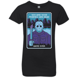 T-Shirts Black / YXS Game Over Girls Premium T-Shirt