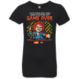 T-Shirts Black / YXS Game Over Girls Premium T-Shirt