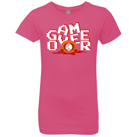 T-Shirts Hot Pink / YXS Game over Girls Premium T-Shirt