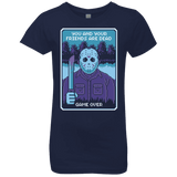 T-Shirts Midnight Navy / YXS Game Over Girls Premium T-Shirt