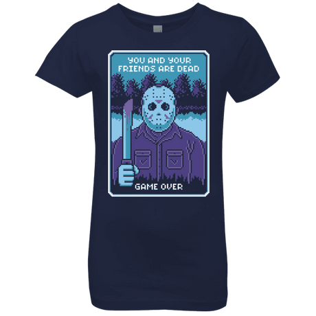 T-Shirts Midnight Navy / YXS Game Over Girls Premium T-Shirt