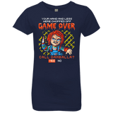 T-Shirts Midnight Navy / YXS Game Over Girls Premium T-Shirt