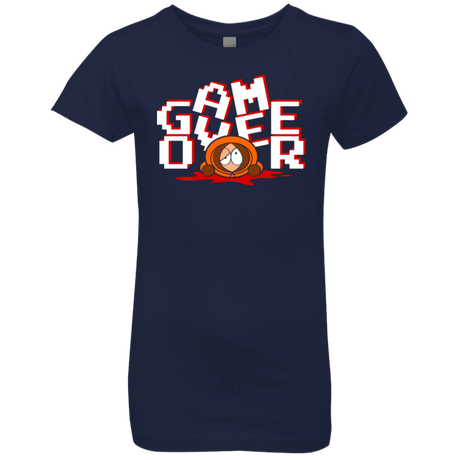 T-Shirts Midnight Navy / YXS Game over Girls Premium T-Shirt