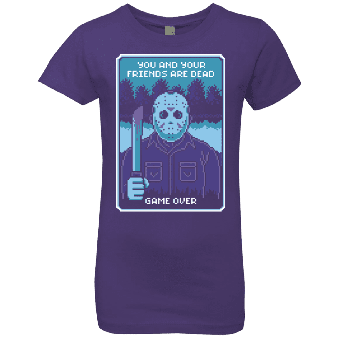 T-Shirts Purple Rush / YXS Game Over Girls Premium T-Shirt