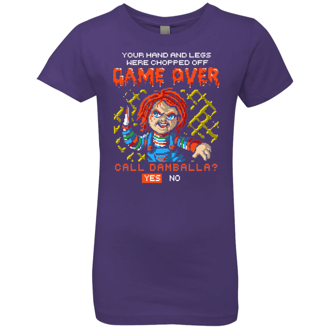 T-Shirts Purple Rush / YXS Game Over Girls Premium T-Shirt