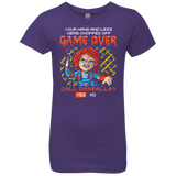 T-Shirts Purple Rush / YXS Game Over Girls Premium T-Shirt