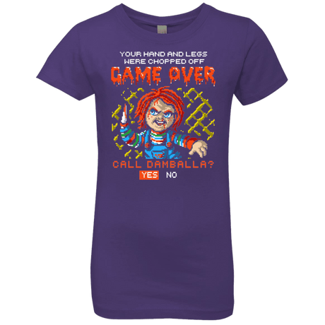 T-Shirts Purple Rush / YXS Game Over Girls Premium T-Shirt