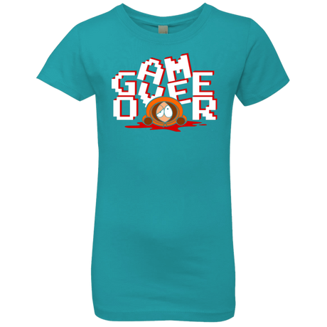 T-Shirts Tahiti Blue / YXS Game over Girls Premium T-Shirt