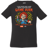 T-Shirts Black / 6 Months Game Over Infant Premium T-Shirt