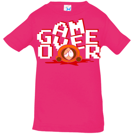 T-Shirts Hot Pink / 6 Months Game over Infant Premium T-Shirt