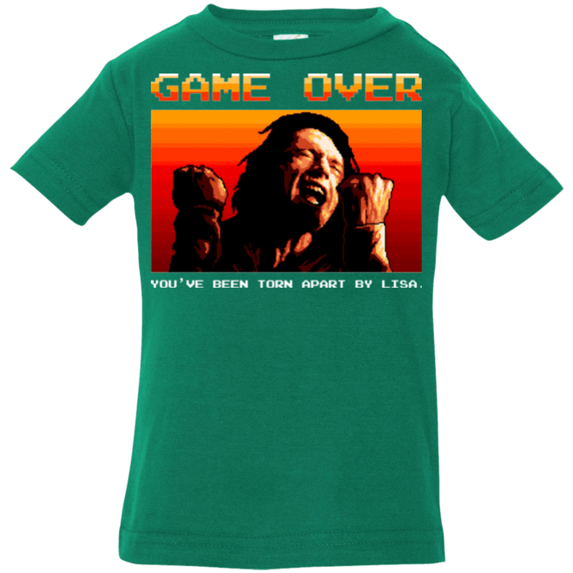 T-Shirts Kelly / 6 Months Game Over Infant Premium T-Shirt