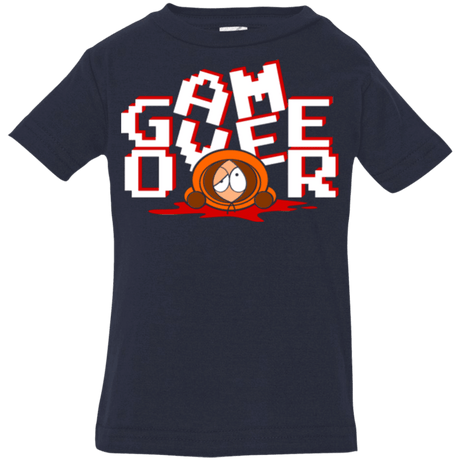 T-Shirts Navy / 6 Months Game over Infant Premium T-Shirt