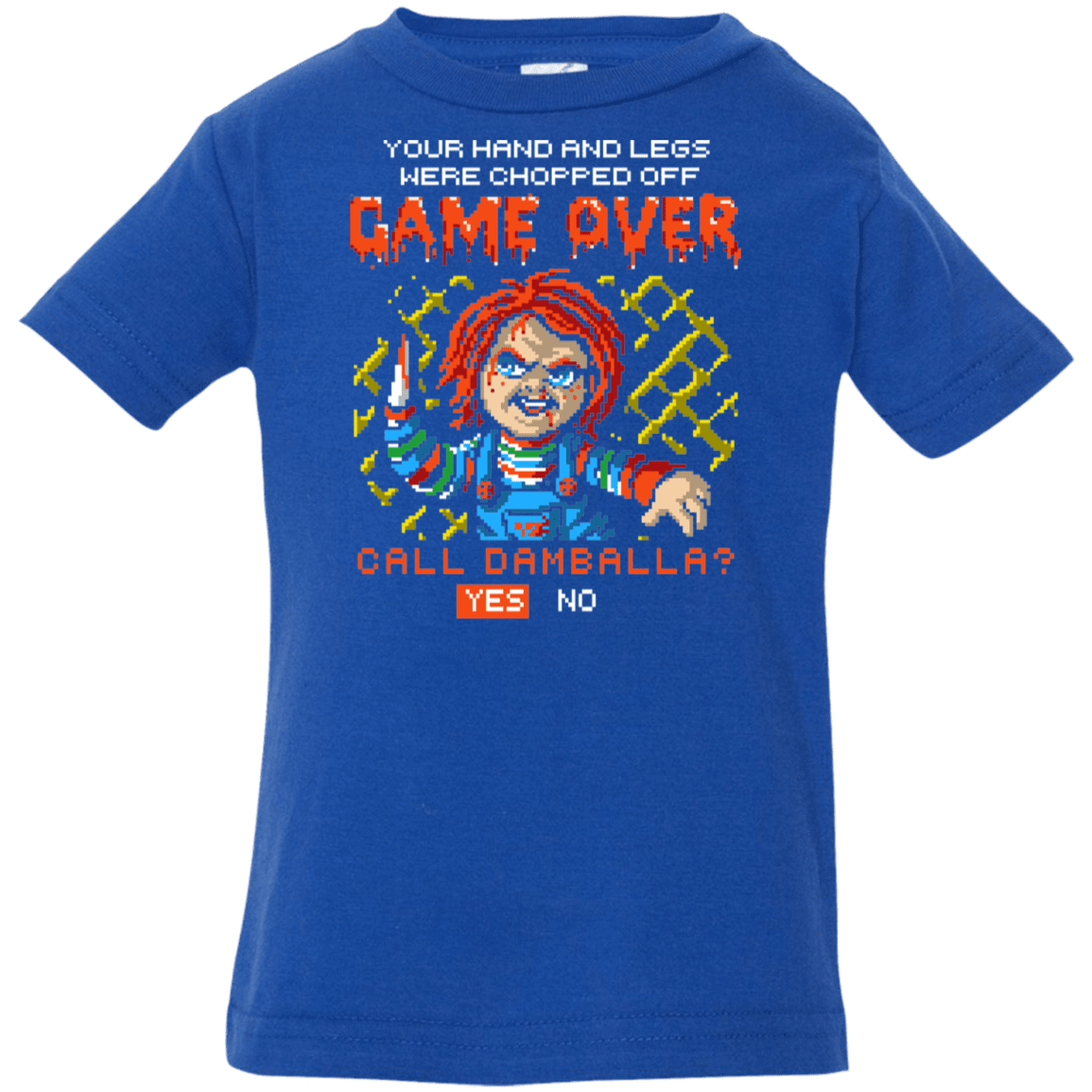 T-Shirts Royal / 6 Months Game Over Infant Premium T-Shirt