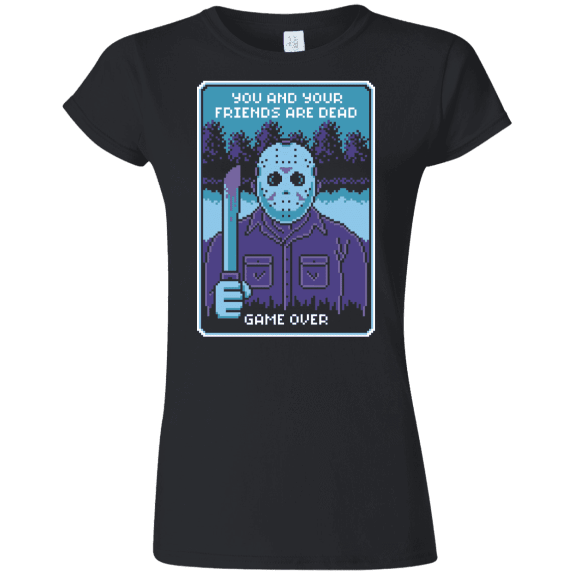 T-Shirts Black / S Game Over Junior Slimmer-Fit T-Shirt