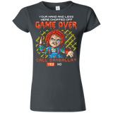 T-Shirts Charcoal / S Game Over Junior Slimmer-Fit T-Shirt