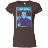 T-Shirts Dark Chocolate / S Game Over Junior Slimmer-Fit T-Shirt