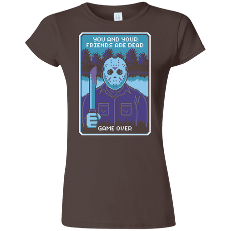 T-Shirts Dark Chocolate / S Game Over Junior Slimmer-Fit T-Shirt