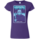 T-Shirts Purple / S Game Over Junior Slimmer-Fit T-Shirt