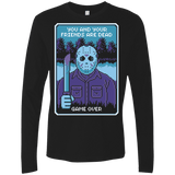 T-Shirts Black / S Game Over Men's Premium Long Sleeve