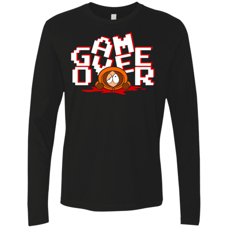 T-Shirts Black / Small Game over Men's Premium Long Sleeve