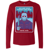 T-Shirts Cardinal / S Game Over Men's Premium Long Sleeve
