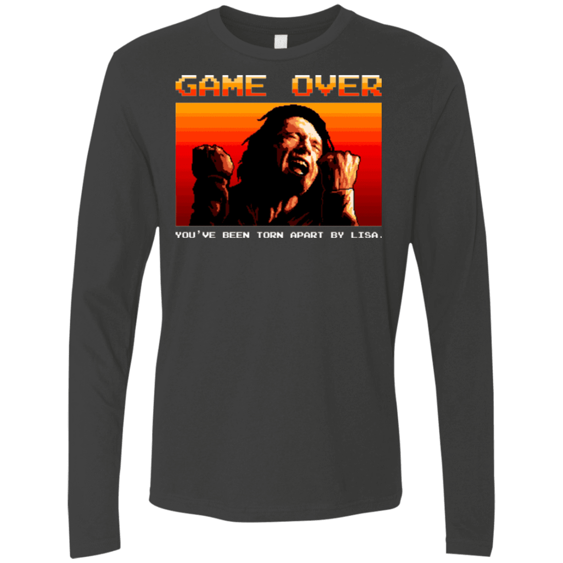 T-Shirts Heavy Metal / Small Game Over Men's Premium Long Sleeve