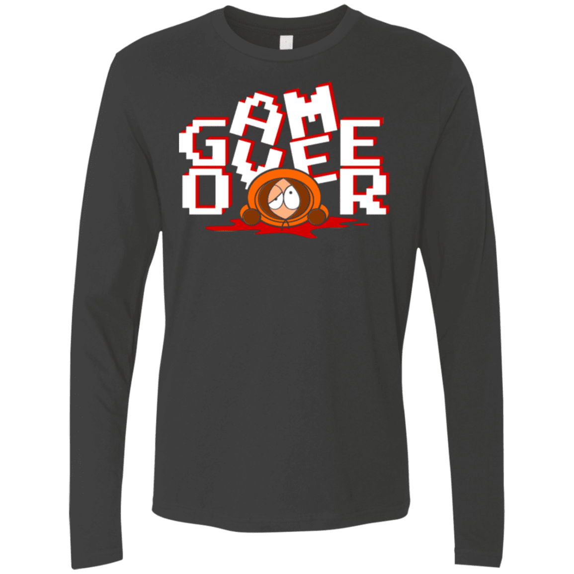 T-Shirts Heavy Metal / Small Game over Men's Premium Long Sleeve