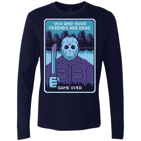 T-Shirts Midnight Navy / S Game Over Men's Premium Long Sleeve