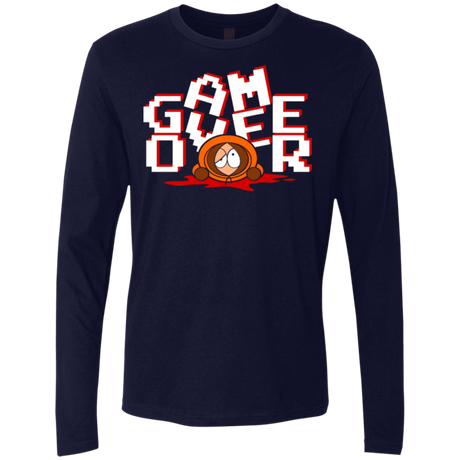 T-Shirts Midnight Navy / Small Game over Men's Premium Long Sleeve